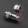 Micro Traders 5Pcs PL259 Cable Clamp Compression Plug Coaxial Adapter for 7D-FB RG213 RG214 LMR400 RG8X view 4