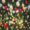 DORCEV 12x8ft Merry Christmas Photography Backdrop Xmas Tree Gold Red Berry Blurry Sparkle Bokeh Background Winter Leisure Family Party Kids Adults Portraits Photo Studio Props Wallpaper view 4