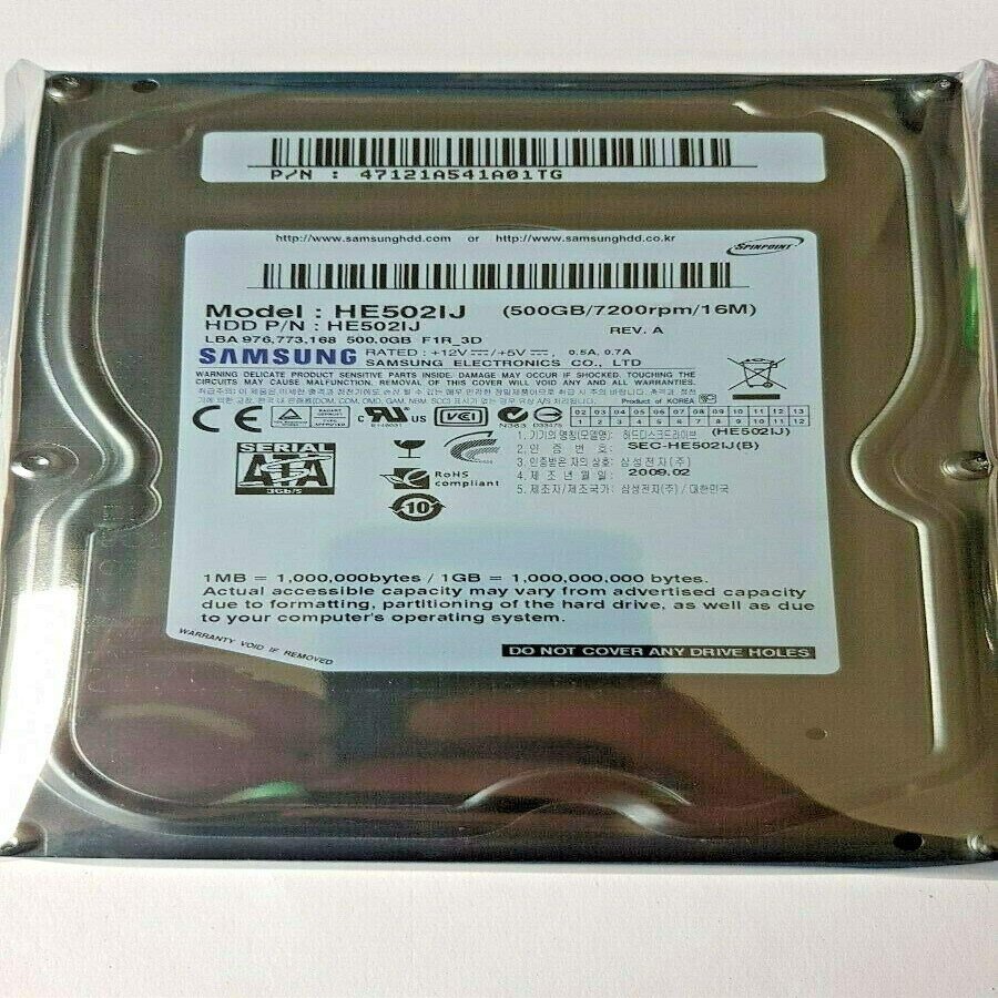 500 GB SATA HE502IJ 7200rpm 16MB Cache 3.5" Hard Drive