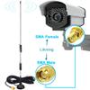 Kaunosta SMA 4G LTE Antenna 1090 MHz 6dbi Twin-Screw Magnetic Base Antenna with SMA Male Extension Cable 9.8ft for GSM Signal Booster 3G 4G LTE Routers Modems with SMA Connectors 2pcsc view 4