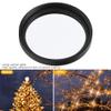 Star Filter, 49mm Circular Star Filter Camera Lens Filter, Night Scenes Filter for SLR Cameras view 2
