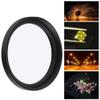 Star Filter, 49mm Circular Star Filter Camera Lens Filter, Night Scenes Filter for SLR Cameras view 4