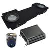 Harmony Audio Compatible with 2002-2013 Chevy Avalanche Underseat Bundle A102 Dual 10" Sub Box & CXA800.1 Amp view 1
