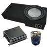 Harmony Audio HA-A102 Comp. w/Ford Explorer Sport Trac SUV 2001-2005 Alloy Series 10" 800W Dual 2 Sub, 46CXA8001 Class D Mono 1600W Peak Sub Amp & FORD-SPTRAC1X10 Single 10" Subwoofer Enclosure view 1