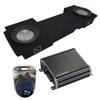 Harmony Audio Compatible with 2002-2013 GMC Sierra HD Crew Truck Bundle A102 Dual 10" Sub Box & CXA800.1 Amp view 1
