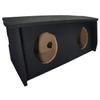 Harmony Audio HA-R104 Compatible with 2007-2018 Jeep Wrangler 2 Door Rhythm Series 10", 46CXA4001 Class D 800W Peak Sub Amp and JW2X10-0717-AR Dual 10" Sub Box with Amp Rack view 2