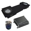 Harmony Audio Compatible with 2002-2013 Chevy Silverado HD Crew Truck Bundle A102 Dual 10" Sub Box & CXA800.1 view 1