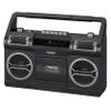 Jensen MCR-500 Portable AM/FM Radio with Cassette Player/Recorder and Built-in Speaker view 1