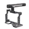 Camera Cage Stabilizer,Aluminum Alloy Camera Video Cage with Cold Shoe and Top Handle Grip for DSLR Camera Nikon Z6 Z7 view 2