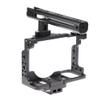 Camera Cage Stabilizer,Aluminum Alloy Camera Video Cage with Cold Shoe and Top Handle Grip for DSLR Camera Nikon Z6 Z7 view 3