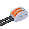 20pcs Wire Quick Connector -212 Compact Wiring Connector 2 Port Push in Lighting Electrical Cable Fast Connection view 3