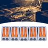 20pcs Wire Quick Connector -212 Compact Wiring Connector 2 Port Push in Lighting Electrical Cable Fast Connection view 4