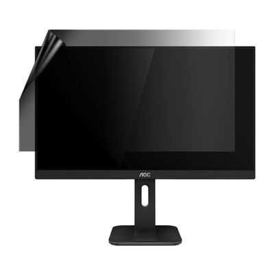 celicious Privacy Lite 2-Way Anti-Glare Anti-Spy Filter Screen Protector Film Compatible with AOC Monitor 24P1