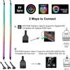 airgoo Addressable RGB PC LED Strip, Flexible Diffused Silicon Neon ARGB Strip with Magnetic Brackets, Compatible with 5V 3-pin ARGB Motherboard Headers, AG-NEON-LS1 view 4