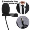 Mobile Phone Microphone,Pocket Phone Mini Recording Karaoke,Small Tie-Clip Microphones,for, Android Smartphone, SLR Camera, Tablet, Computer PC, Hands view 3