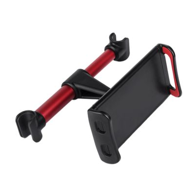 Hemobllo 1pc Car Headrest Bracket for Phone Rotation Back Seat Holder Easy to Install Compatible All Smartphones Red