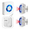 Evernary Wireless Indoor Motion Sensor Alarm, Bed Alarm and Fall Prevention for Elderly / Dementia Patients /Kids (2 Motion Detector +1 Receiver) view 1
