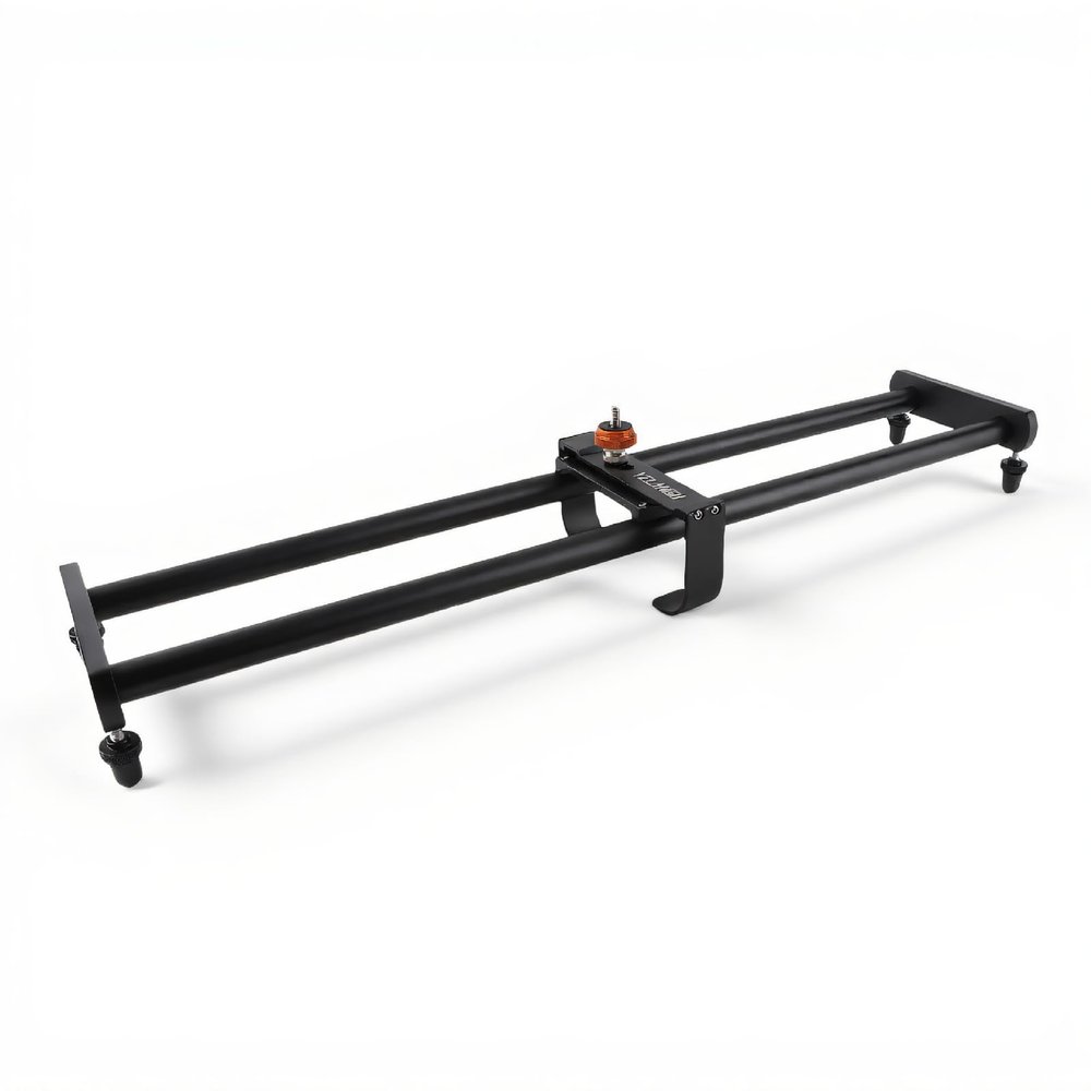 Camera Sliding Rail - Aluminium Alloy Slide Rail - Equipped with Adapter Screw - Mobile Phone Video Recording