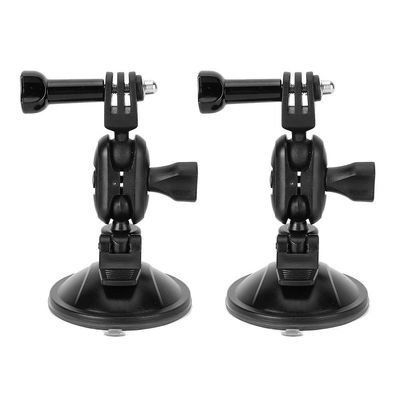 EBTOOLS Driving Video Recorder, 2Pcs 360 Degree Rotating Vacuum Sucker Bracket 65mm Suction Cup Holder with Strong Suction Easy to Install()