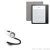 BoxWave Cable Compatible with Amazon Kindle Oasis (2nd Gen 2017) - AllCharge miniSync, Retractable, Portable USB Cable - Jet Black view 1
