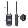 Retevis RT85 Dual Band Two Way Radio Long Range, Handheld Radio Walkie Talkie,VOX DTMF Emergency 2-Way Radio Rechargeable(1 Pack) view 3