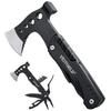 VEITORLD Multitool Axe Hammer Camping Accessories, Valentines Day Birthday Gifts for Him Men Husband, Survival Gear and Equipment, Unique Hunting Fishing Gift Ideas for Him Boyfriend Grandpa view 1