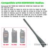 2 Pack Kenwood KRA27 UHF Antenna for Kenwood TK372 TK3160 TK3170 TK3173 TK3180 TK3300 TK5310 Helical Antenna 400-470 MHz view 3