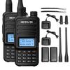Retevis RT85 Handheld Ham Radio,Emergency Walkie Talkies Long Range,Dual Band,Built in VFO,200CH,VOX,FM,DTMF,Flashlight,1400mAh,Portable Two Way Radio for Survival Preppers Snowstorm Off-Grid(2 Pack) view 1