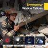 Retevis RT85 Handheld Ham Radio,Emergency Walkie Talkies Long Range,Dual Band,Built in VFO,200CH,VOX,FM,DTMF,Flashlight,1400mAh,Portable Two Way Radio for Survival Preppers Snowstorm Off-Grid(2 Pack) view 3