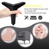 5 inch Metal Furniture Legs, Btowin 4Pcs Modern Triangle Diamond Furniture Feet for Cabinet Sofa TV Stand Bookcase view 4