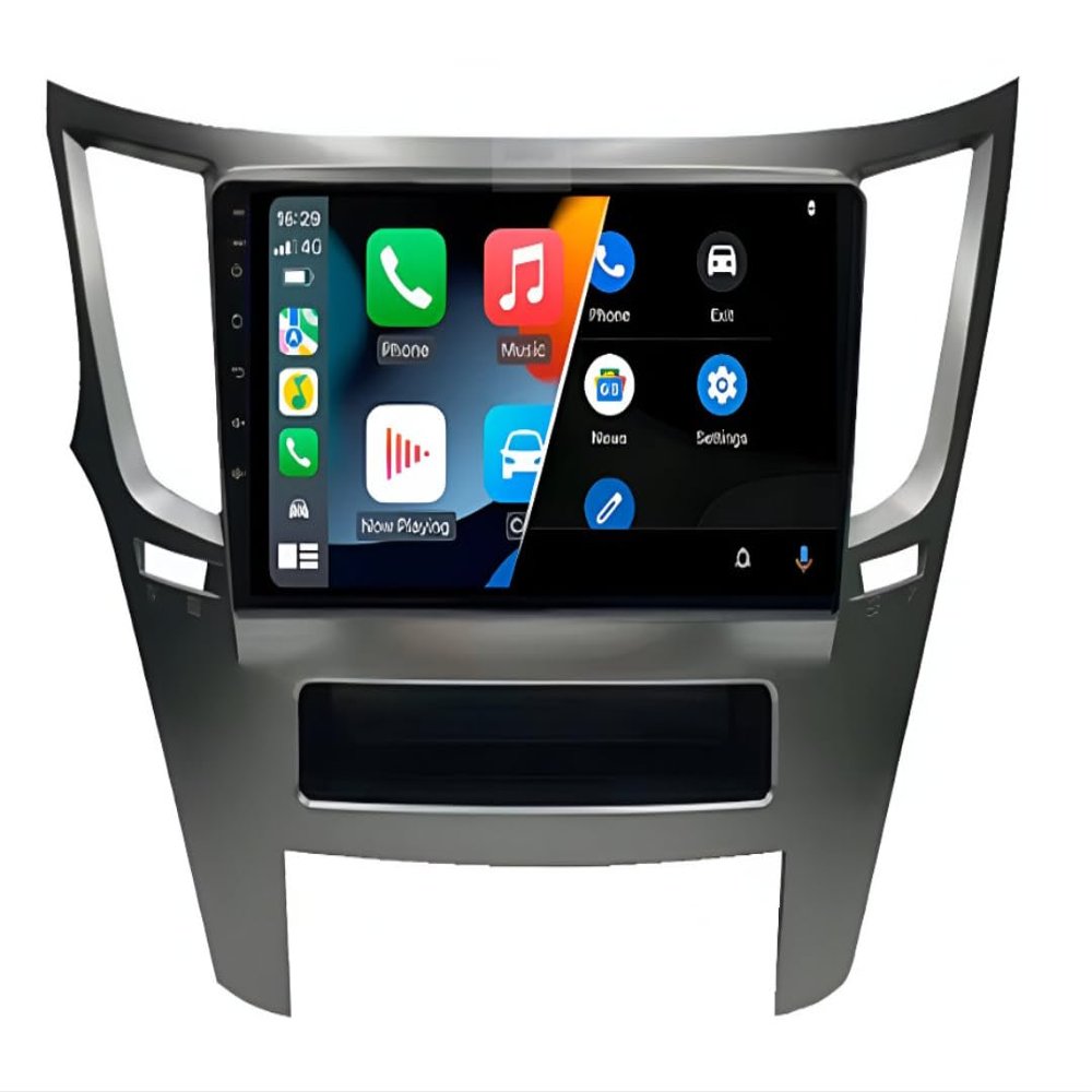 ADIVOX 9 inch Autoradio Suitable for Subarru Outback/Legacy 2010-2013 | CarPlay/Android Auto/WiFi/DSP/DAB+, Touchscreen Carplay Scherm, HD Multimedia Autoradio Systeem (T1 (2GB/32GB) Quad Core)
