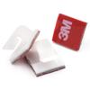 Mini Cable Clips 3M Adhesive, Multipurpose Cord and Wire Organizer for Cable Management 1/2" x 1/2" - 100 Pack Bundled with 10 Bonus Reusable Cable Ties (White) view 4