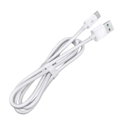 PKPOWER 3.3ft White 5A Fast USB-C Type-C Charger Charging Cable Cord for Axon 7 Mini Grand X 4 Power Data Sync Cable Lead
