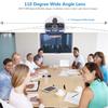 1080P Full HD Webcam,2 Mics, 110 Wide Angle Web Cam,Plug & Play USB Camera,Auto Light Correction, Noise Reduction,Privacy Cover & Tripod, for Laptop/Desktop/PC/Mac,with Zoom/Skype/Teams/Streaming view 4