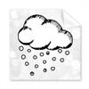 Hailstone Cloudy Hand Painted Pattern Cleaning Cloth Phone Screen Glasses Cleaner 5pcs view 1