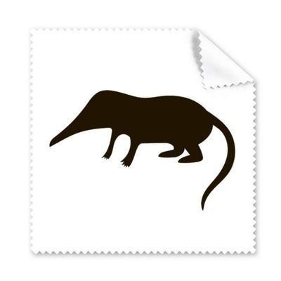 Black Shrew Animal Portrayal Cleaning Cloth Phone Screen Glasses Cleaner 5pcs
