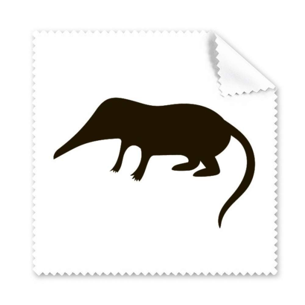 Black Shrew Animal Portrayal Cleaning Cloth Phone Screen Glasses Cleaner 5pcs