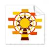 Amusement Park Ferris Wheel Color Illustration Cleaning Cloth Phone Screen Glasses Cleaner 5pcs view 1