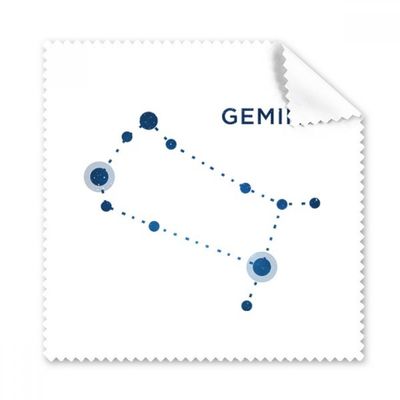 Geni Constellation Sign Zodiac Cleaning Cloth Phone Screen Glasses Cleaner 5pcs