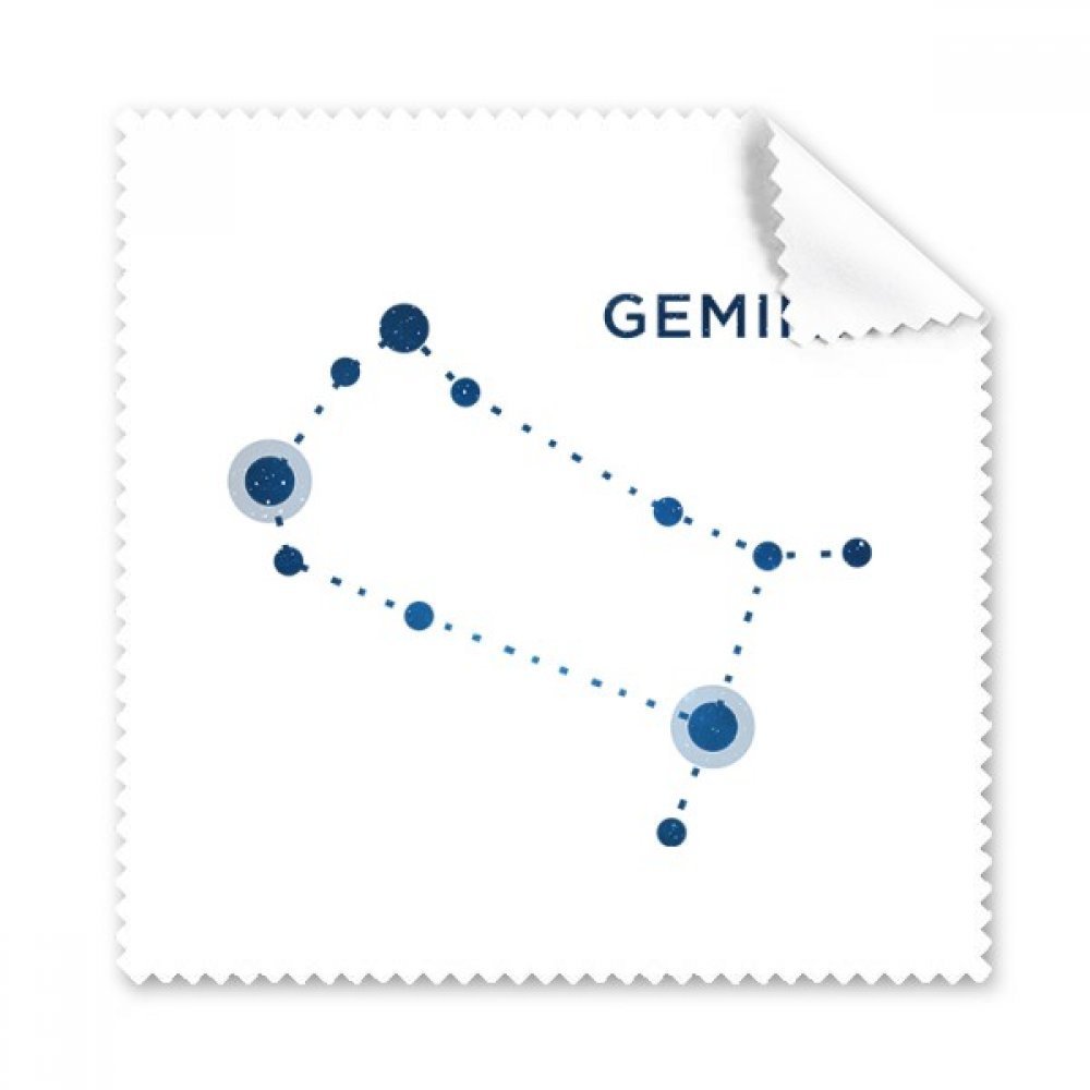 Geni Constellation Sign Zodiac Cleaning Cloth Phone Screen Glasses Cleaner 5pcs