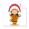 Aboriginal Tribe USA Cartoon Cleaning Cloth Phone Screen Glasses Cleaner 5pcs view 1