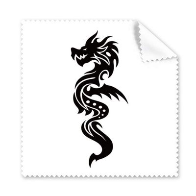 Dragon Animal Art Grain Outline Cleaning Cloth Phone Screen Glasses Cleaner 5pcs