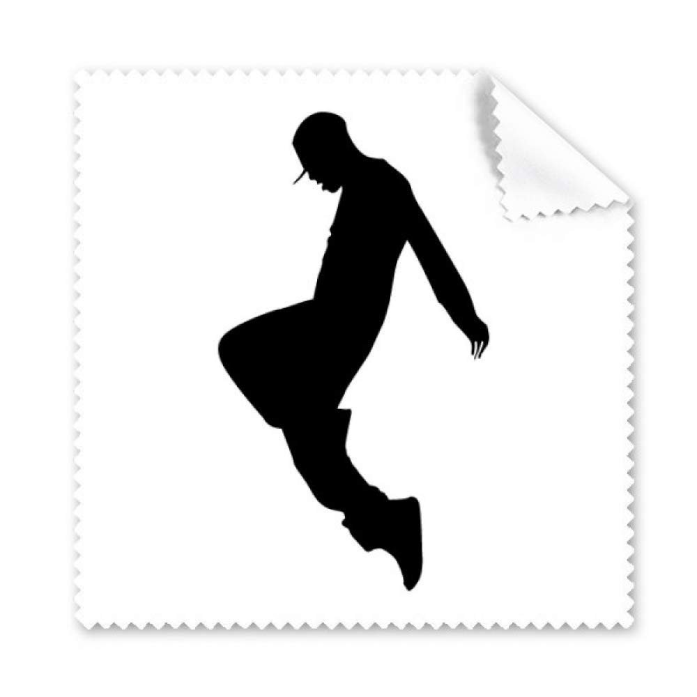 Jumping Dancer Hip Hop Sports Cleaning Cloth Phone Screen Glasses Cleaner 5pcs