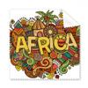 African Aboriginal Art Pattern Tribal Cleaning Cloth Phone Screen Glasses Cleaner 5pcs view 1
