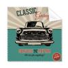 Black Classic Cars Repair Pattern Cleaning Cloth Phone Screen Glasses Cleaner 5pcs view 1