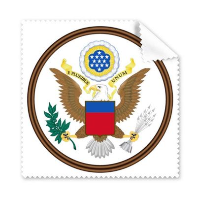 United States National Emblem Cleaning Cloth Phone Screen Glasses Cleaner 5pcs