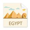 Ancient Egypt Pyrad Sphinx Pattern Cleaning Cloth Phone Screen Glasses Cleaner 5pcs view 1