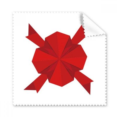 Red mas Decoration Origa Cleaning Cloth Phone Screen Glasses Cleaner 5pcs