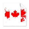 Canada Flavor Flag and Maple Cleaning Cloth Phone Screen Glasses Cleaner 5pcs view 1