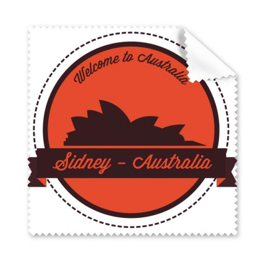 Australia Landmark Sydney Opera House Cleaning Cloth Phone Screen Glasses Cleaner 5pcs